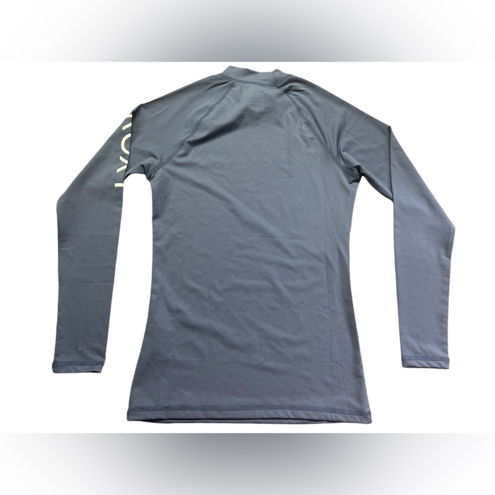 ROXY womens whole hearted long sleeve sun protection swim shirt XS beachwear NWT - Picture 7 of 8